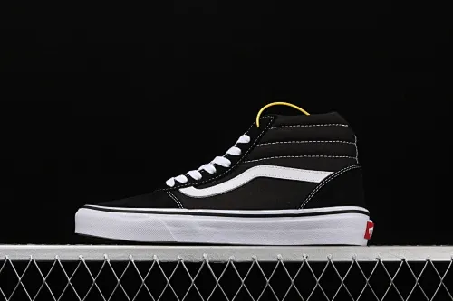 All categories Vans Vans series Vans Hi Vans high-top Vans Ward Hi sports and leisure series new black and white evergreen high-top casual sneakers VN0A36ENC4R